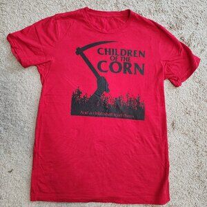 Children of the Corn - T Shirt - Size Medium - Color Red